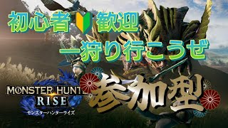 【MHRise/switch版】 初心者・初見さん大歓迎！ルーレットで武器決定　皆で武器開拓！【参加型】