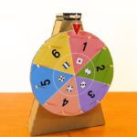 [ダンボール工作] ルーレットの作り方 Spining prize wheel game2